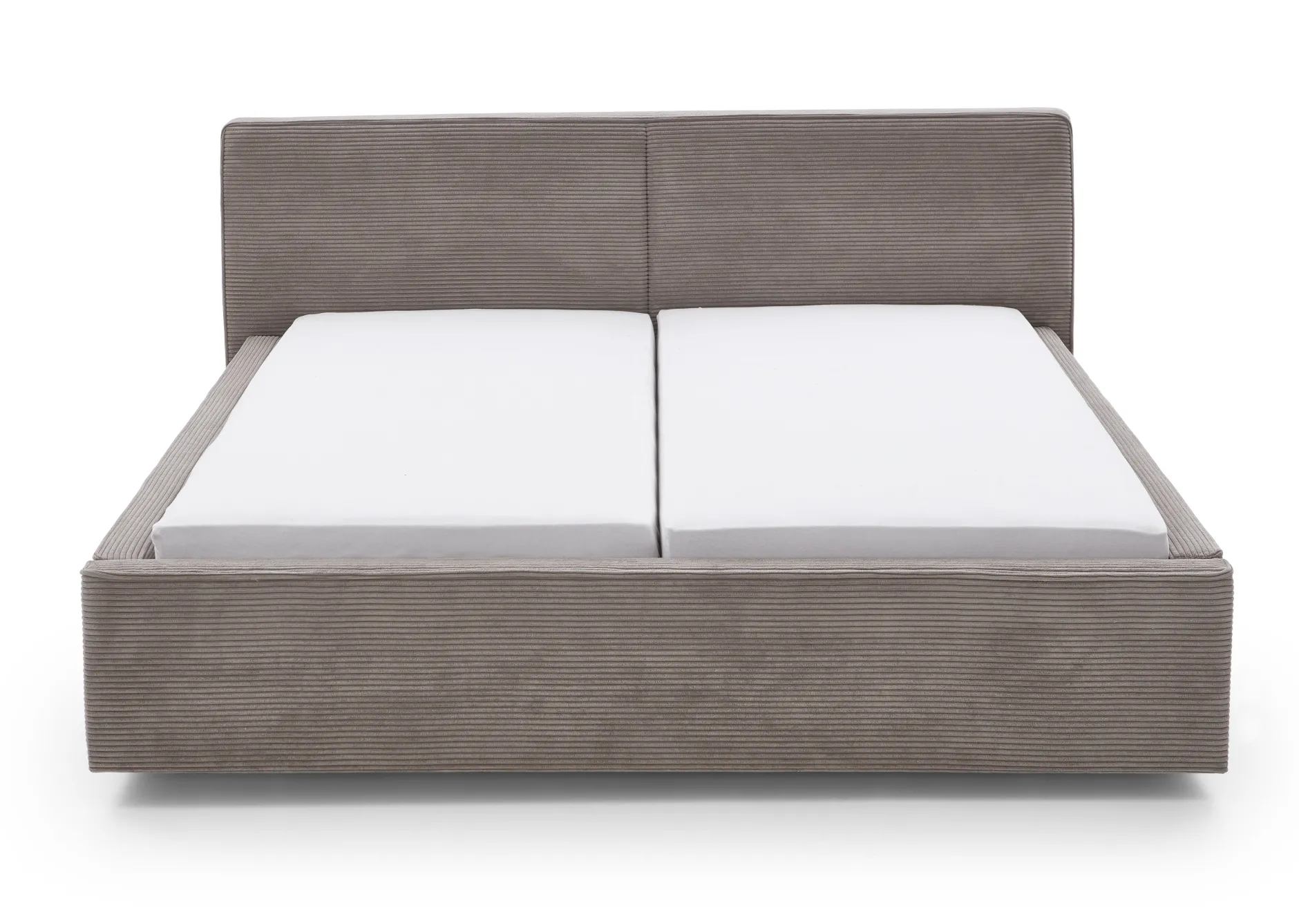 Doppelbett Mitoma | 160 x 200 cm | Design Taupe