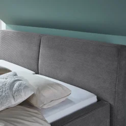 Doppelbett Mitoma | 180 x 200 cm | Design Grau