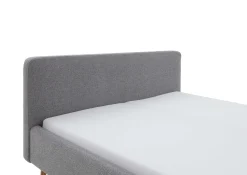 Doppelbett Nielsen | 140 x 200 cm | Grau