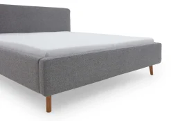 Doppelbett Nielsen | 160 x 200 cm | Grau