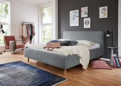 Doppelbett Nielsen | 140 x 200 cm | Türkis