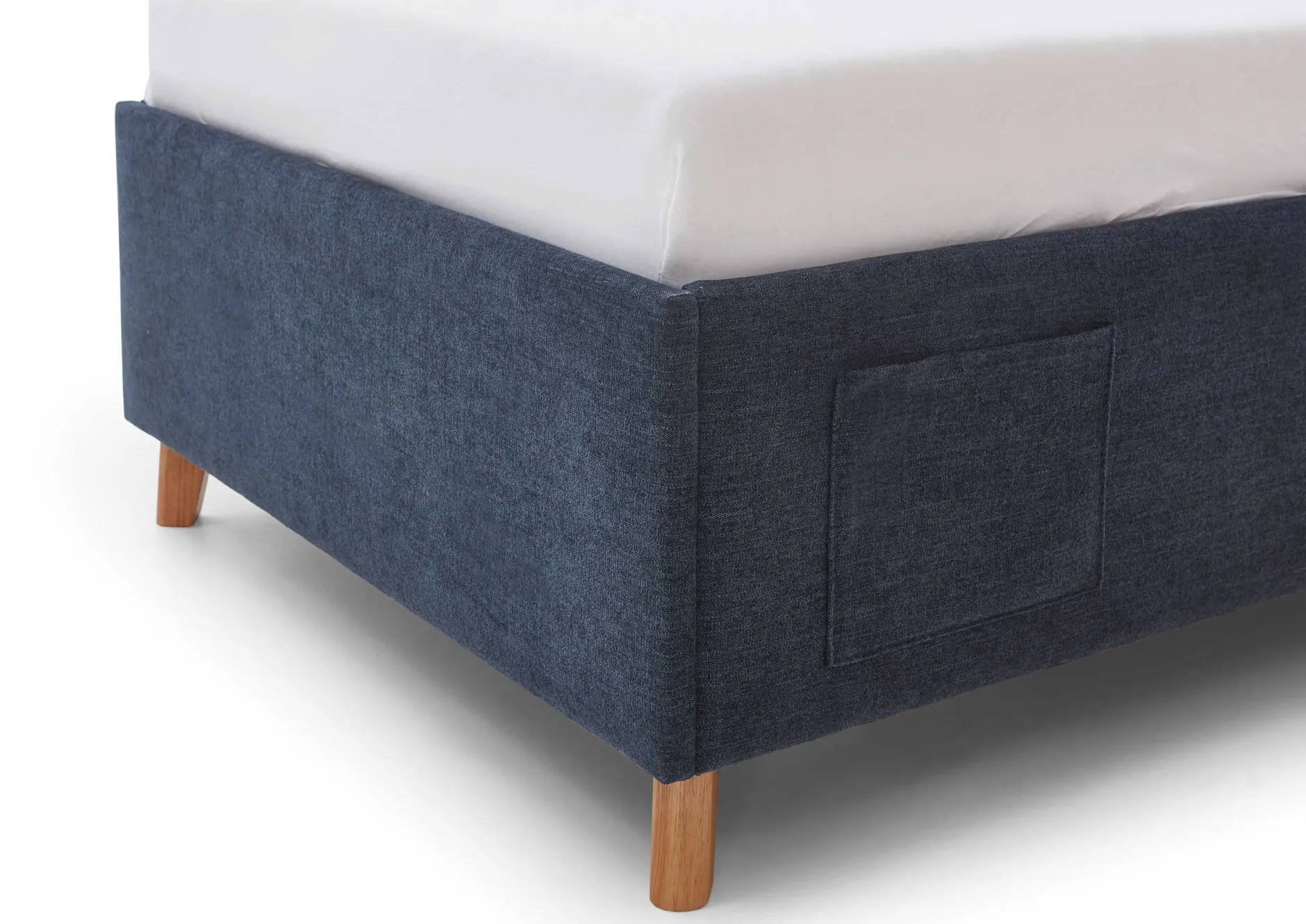 Doppelbett Ollie | 140 x 200 cm | Blaues Design