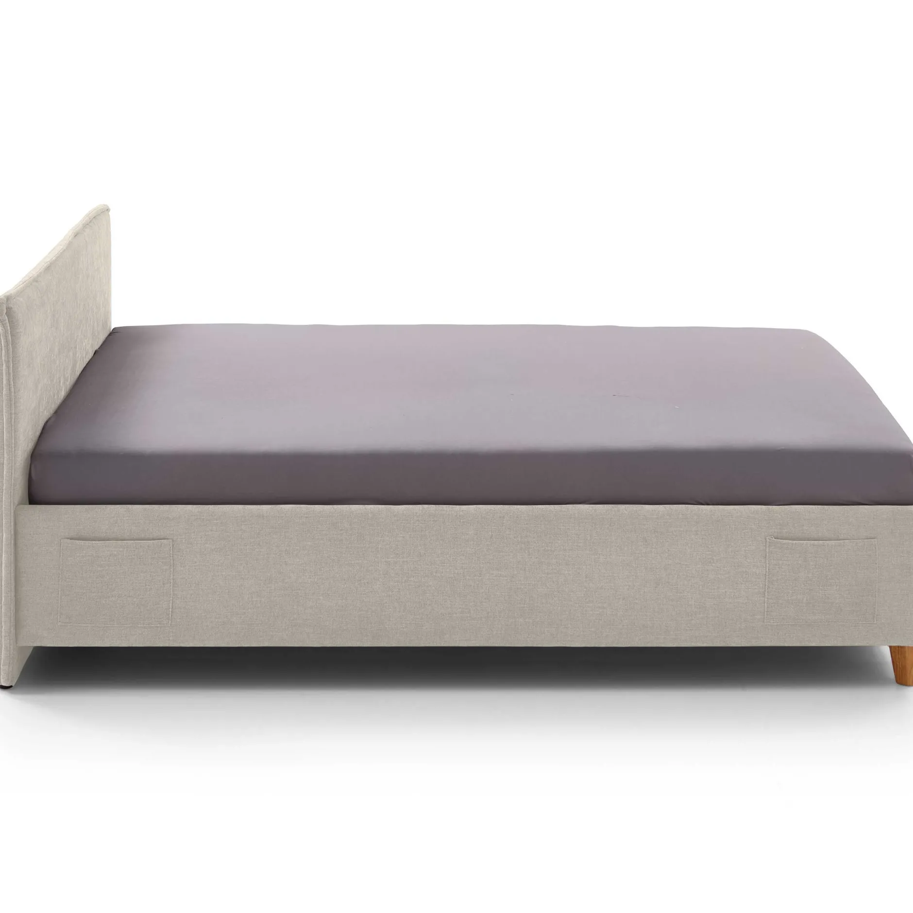 Doppelbett Ollie | 140 x 200 cm | Design Beige