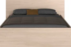 Doppelbett Ponte 140x190cm - Eiche Dekor