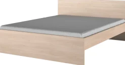 Doppelbett Ponte 140x190cm - Eiche Dekor