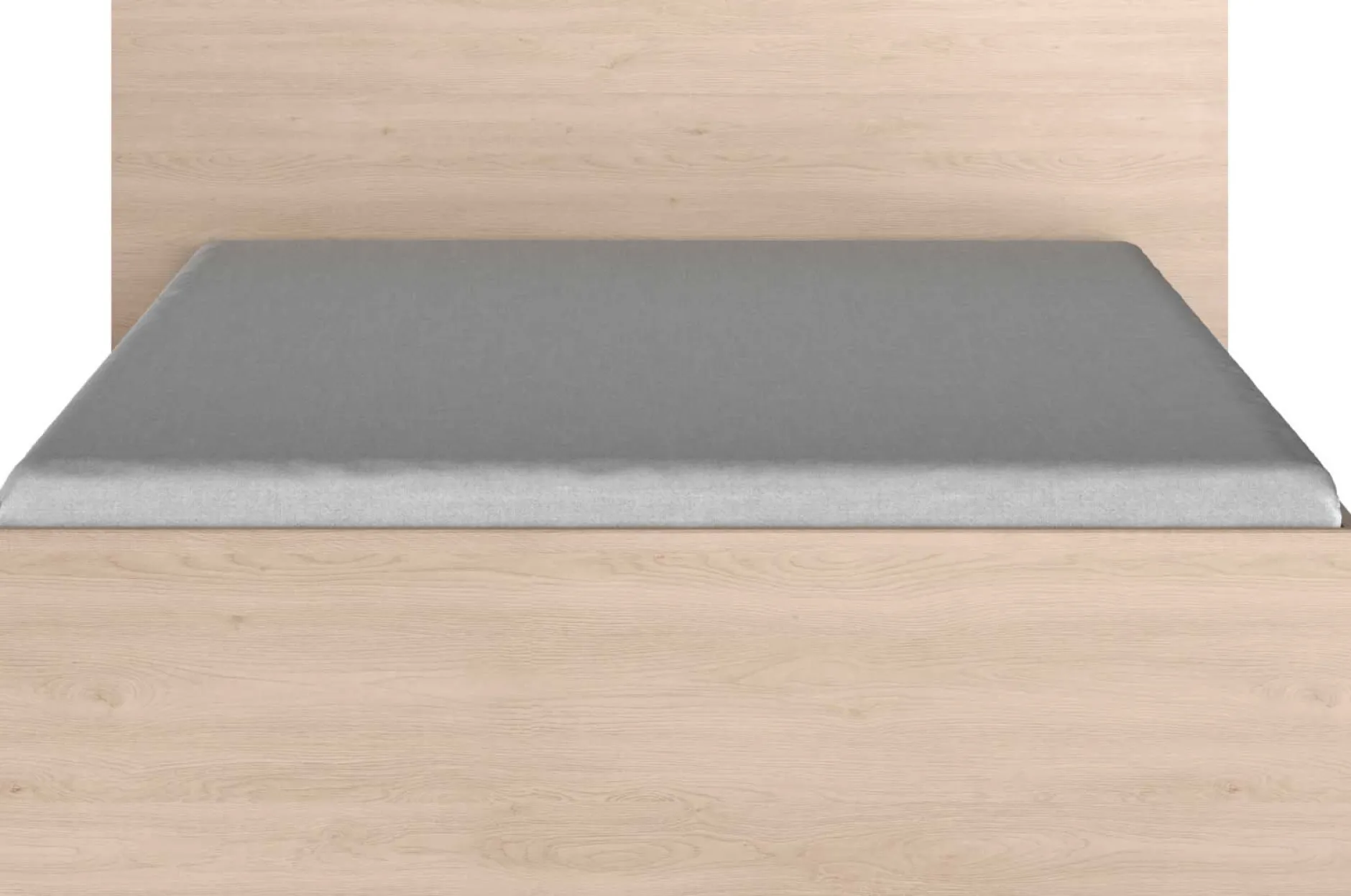 Doppelbett Ponte 140x190cm - Eiche Dekor