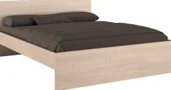 Doppelbett Ponte 140x190cm - Eiche Dekor