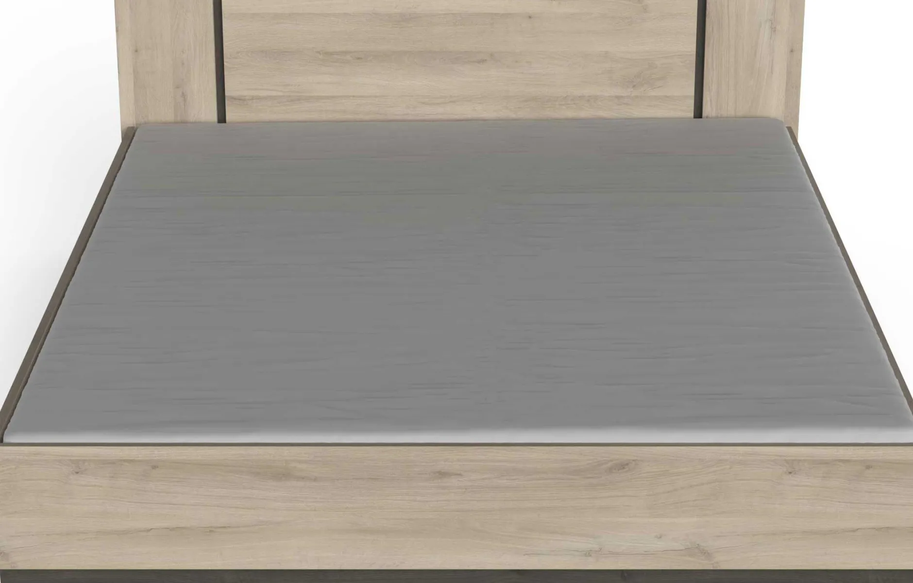 Doppelbett Watson | 188,3 x 204,3 x 71,7 cm | Braun