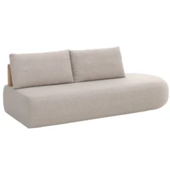 Doppelsofa Garten Mila Gescova - Textileen - 220x100x80 cm - Beige