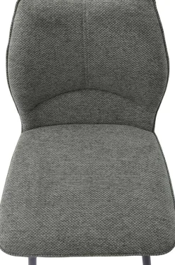 Drehbarer Barhocker Lara | 48 x 56 x 103 cm | Design Grau