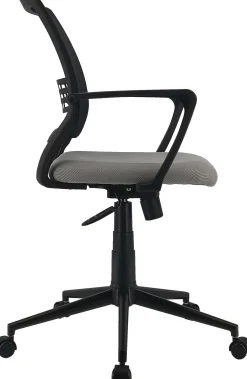 Drehstuhl Ace mattschwarz/grau