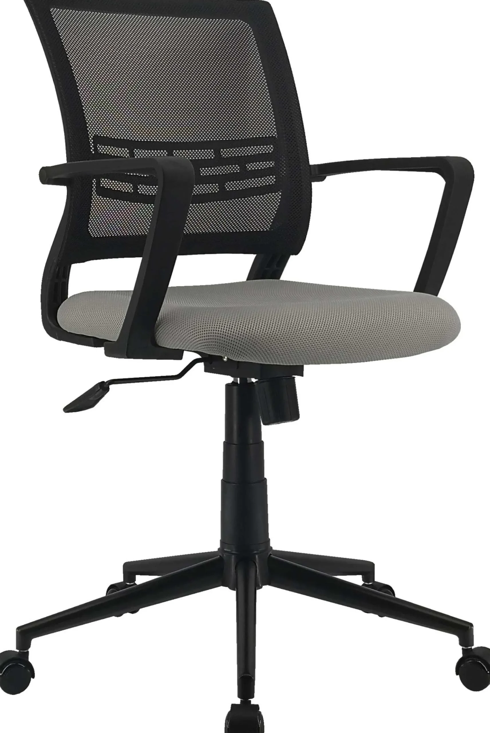 Drehstuhl Ace mattschwarz/grau