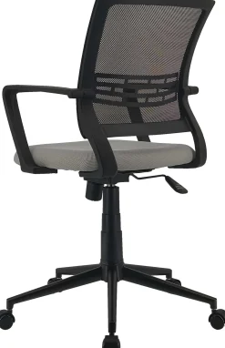 Drehstuhl Ace mattschwarz/grau