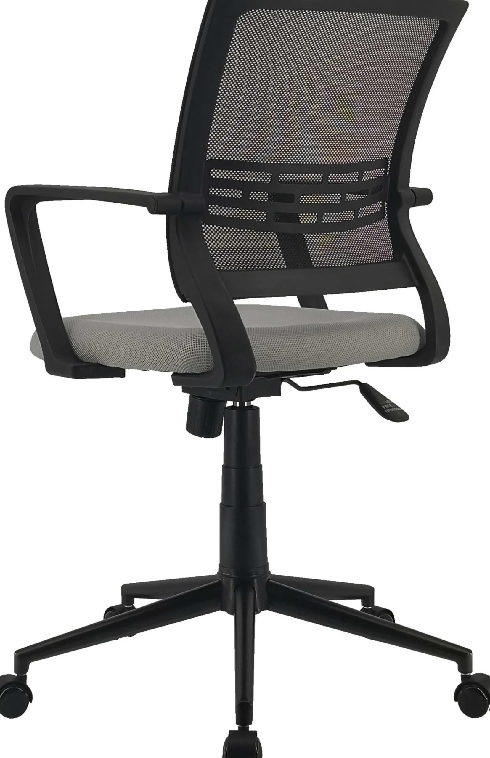 Drehstuhl Ace mattschwarz/grau