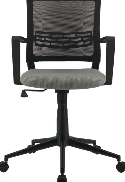 Drehstuhl Ace mattschwarz/grau
