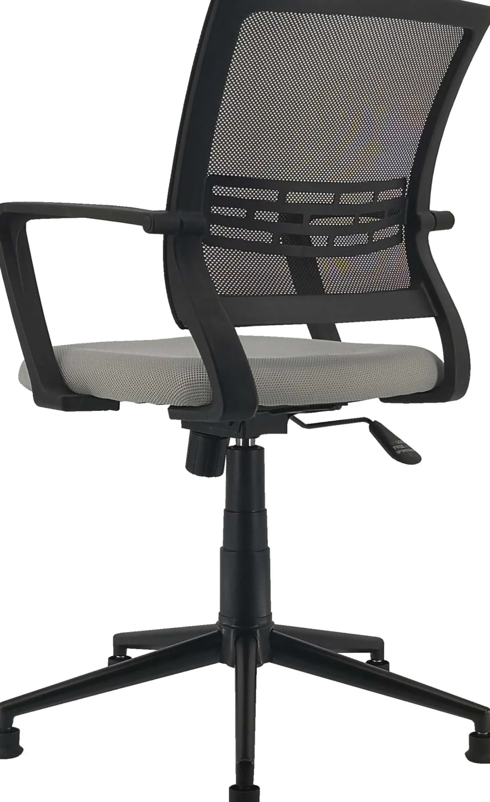 Drehstuhl Ace mattschwarz/grau