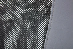 Drehstuhl Donny ergonomische Rückenlehne - grau