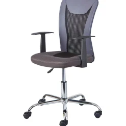 Drehstuhl Donny ergonomische Rückenlehne - grau