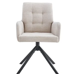 Drehstuhl Granada | Metallbeine | beige