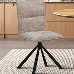 Drehstuhl Jackson | 45 x 59 x 91 cm | Farbe Sand