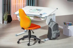 Drehstuhl Jessie - orange/grün