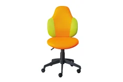 Drehstuhl Jessie - orange/grün