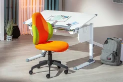 Drehstuhl Jessie - orange/grün