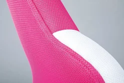 Drehstuhl Jessie - rosa/weiß