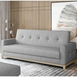 Dreisitziger Sessel Hall | 216 x 104 x 93 cm | Grau