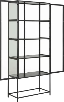 Dresser Dover 185cm 2 Türen - schwarz