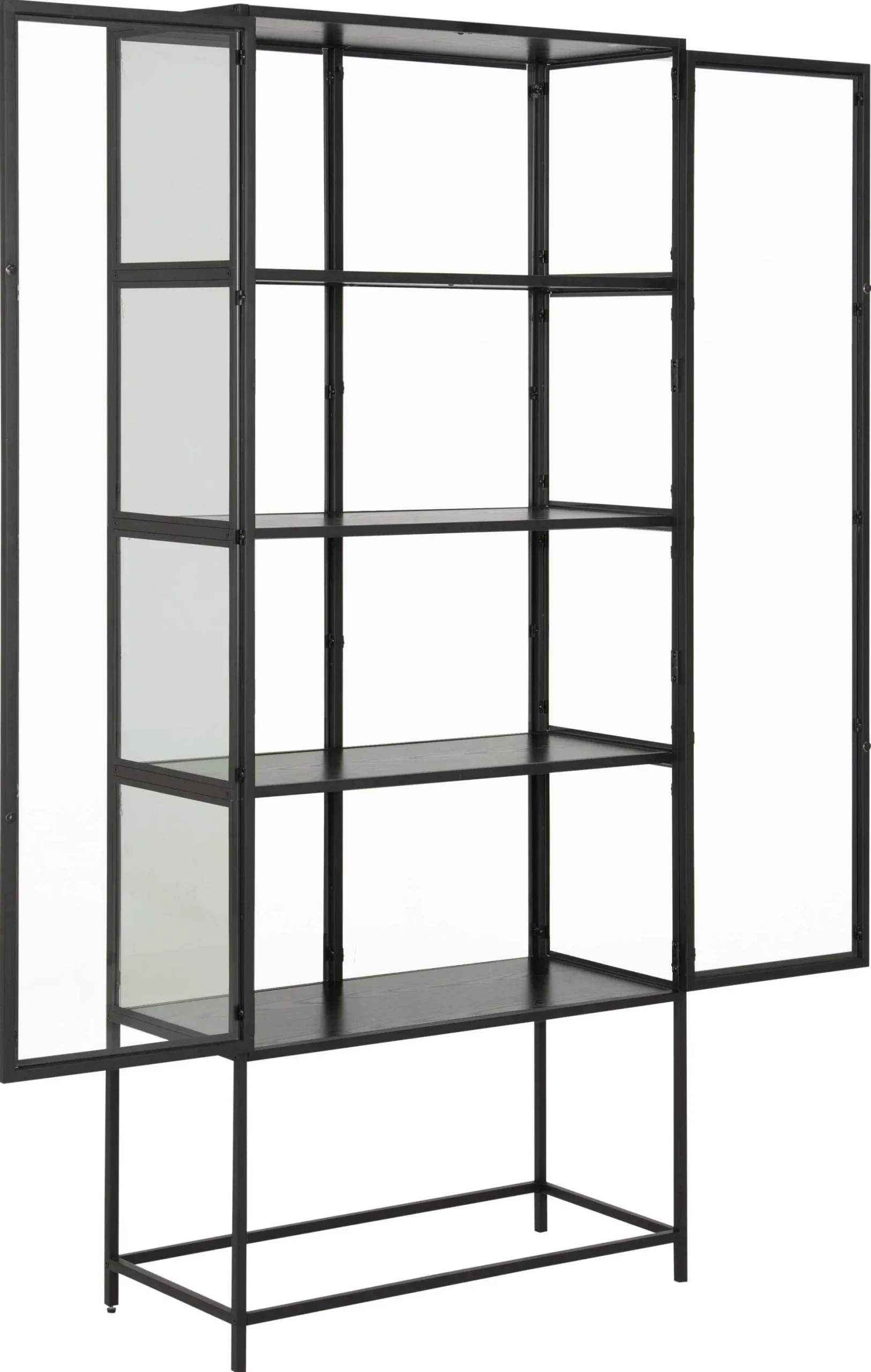 Dresser Dover 185cm 2 Türen - schwarz