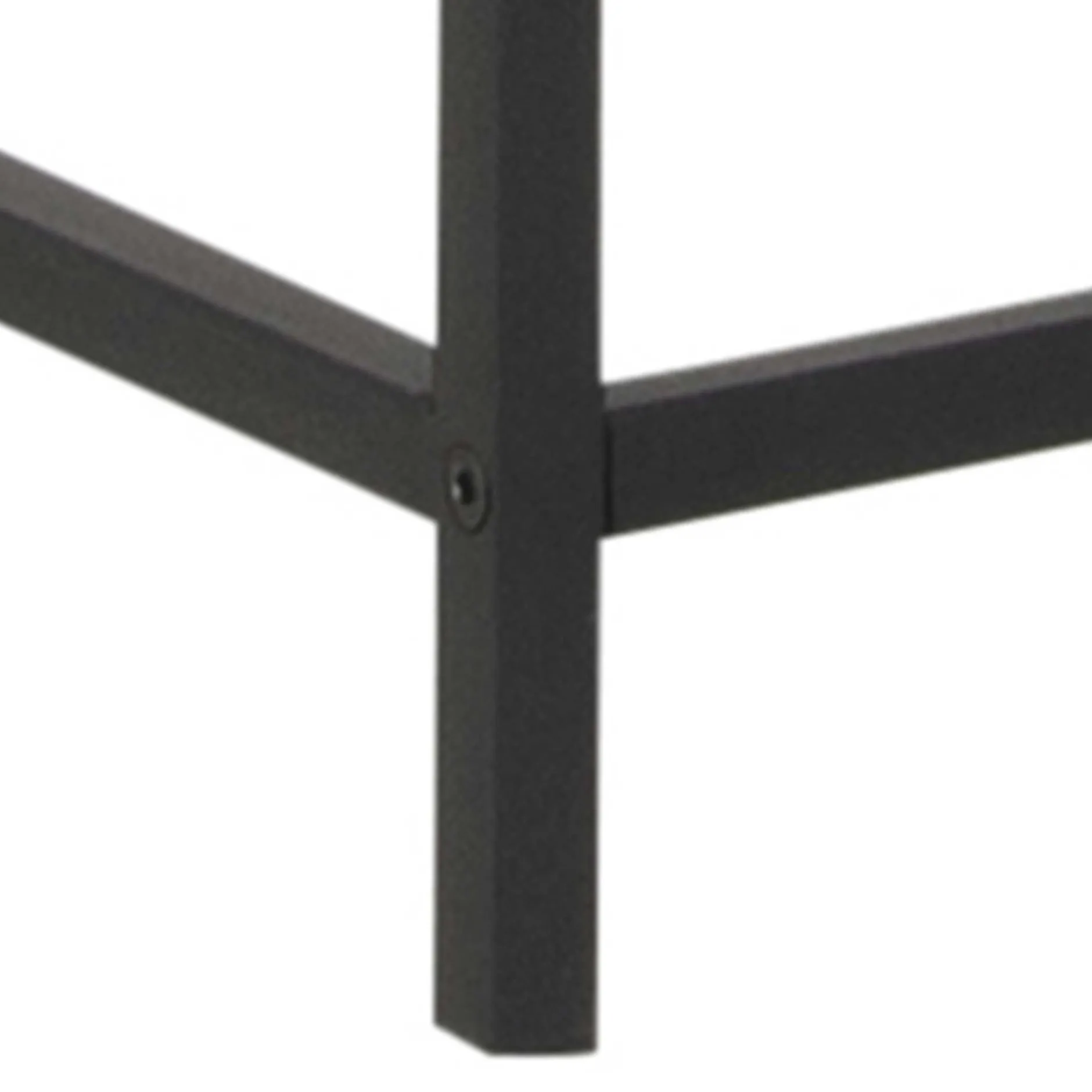Dresser Dover 185cm 2 Türen - schwarz