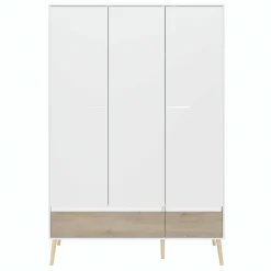 Dresser Hardy 135cm mit 3 Tren - Molke/Eiche