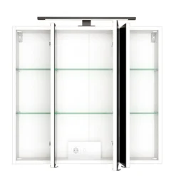 DusanBadezimmer : Spiegelschrank, Waschtischunterschrank, Säulenschrank - weiß