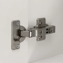 Eckkleiderschrank Sorrella 110cm 1 Tür - Eiche/Graphit
