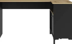 Eckschreibtisch Manchester | 136 x 88 x 73 cm | Eiche Helvezia Design