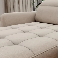 Ecksofa Bernardo | 306 x 165 x 100 cm | Beige