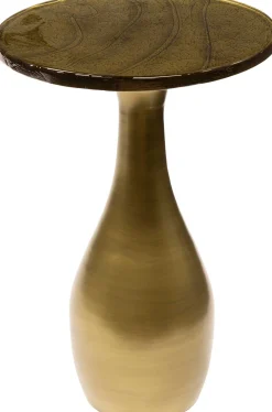 Eclipse Beistelltisch M - Antik Gold