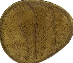 Eclipse L Beistelltisch Antique Gold Finish