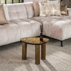 Eclipse S Antique Gold Couchtisch