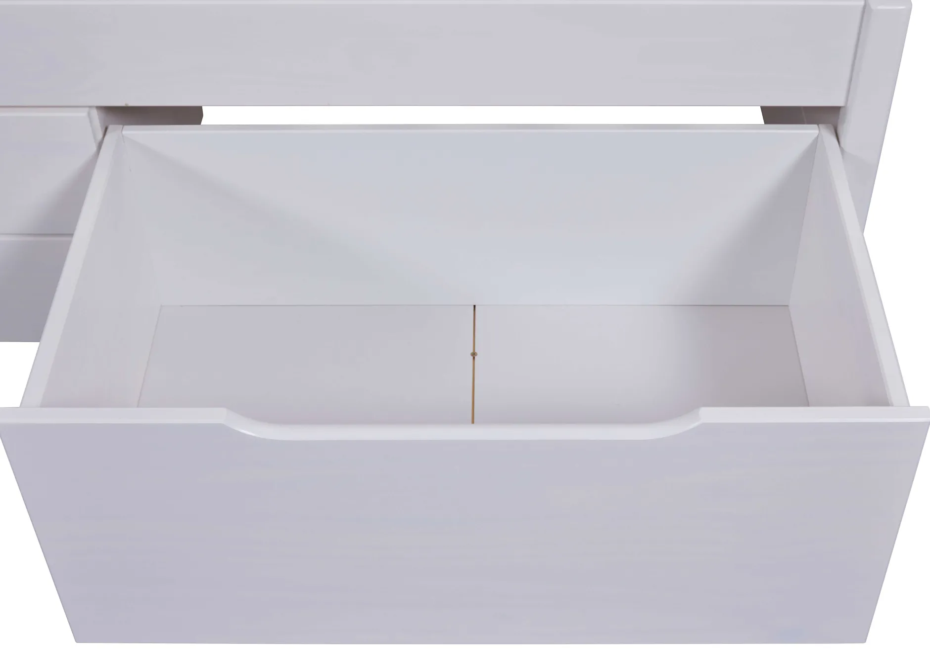 Efetivo Doppelbett 160x200cm mit Stauraum - weiß