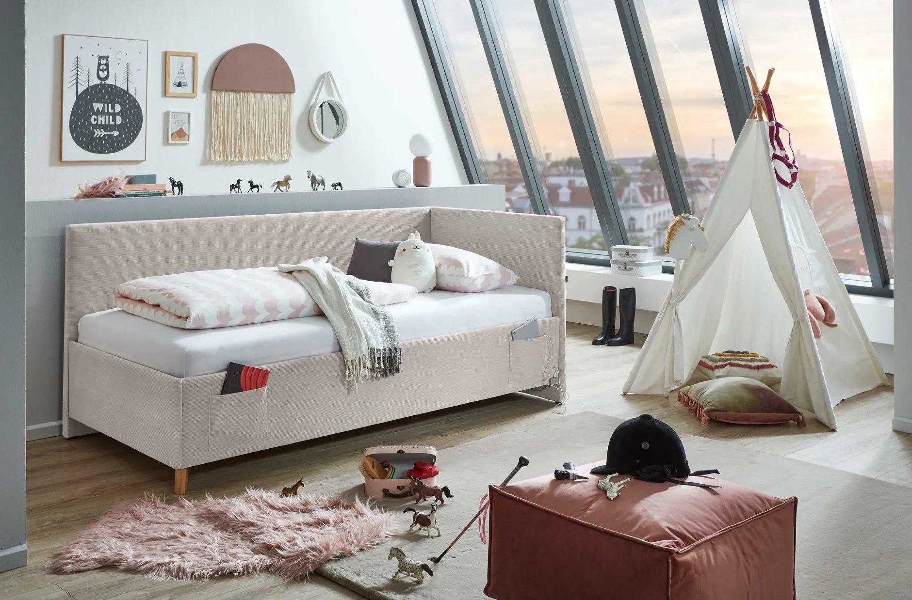 Einzelbett Cool | 120 x 200 cm | Design Nata