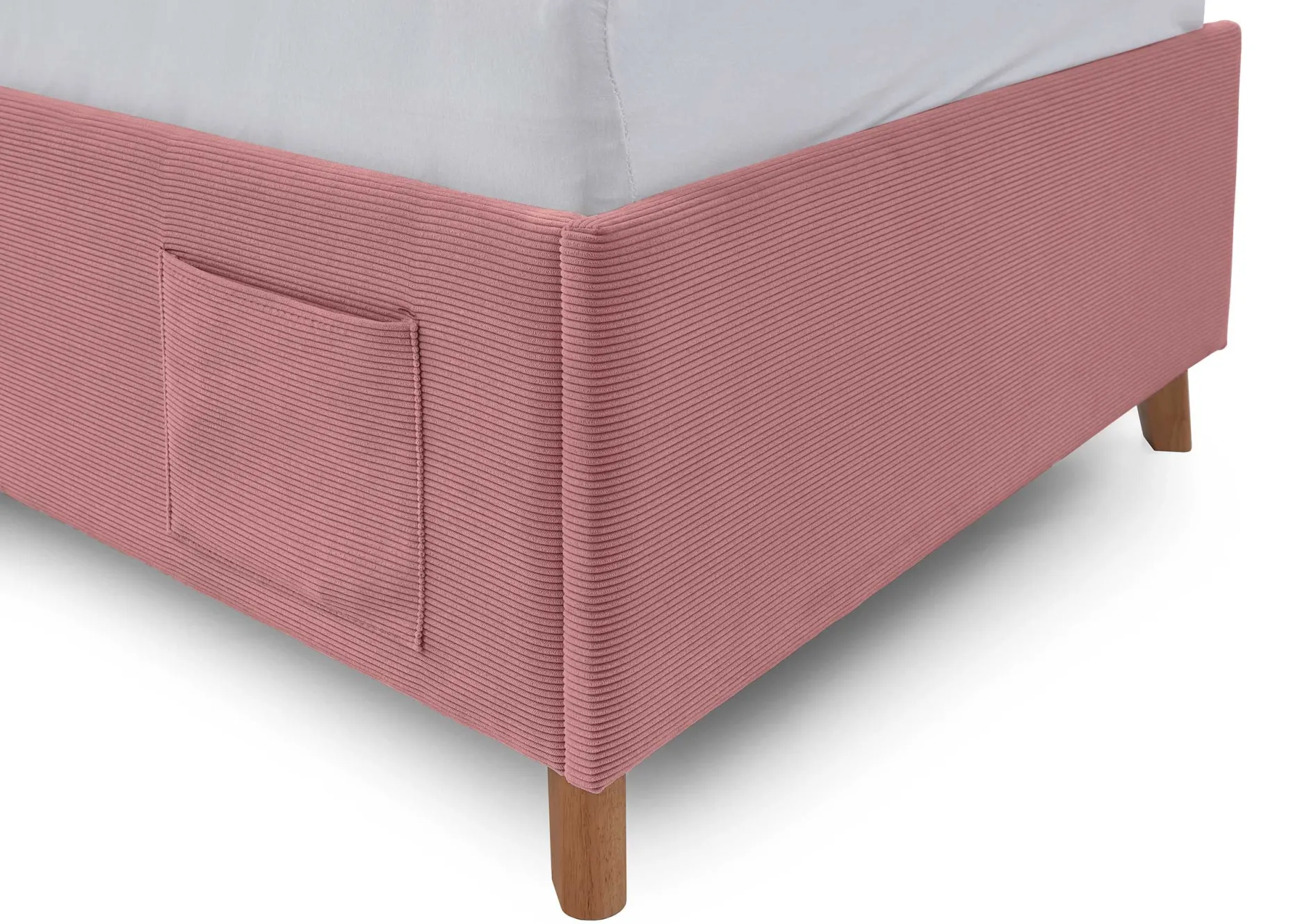 Einzelbett Cool | 90 x 200 cm | Rosa Design