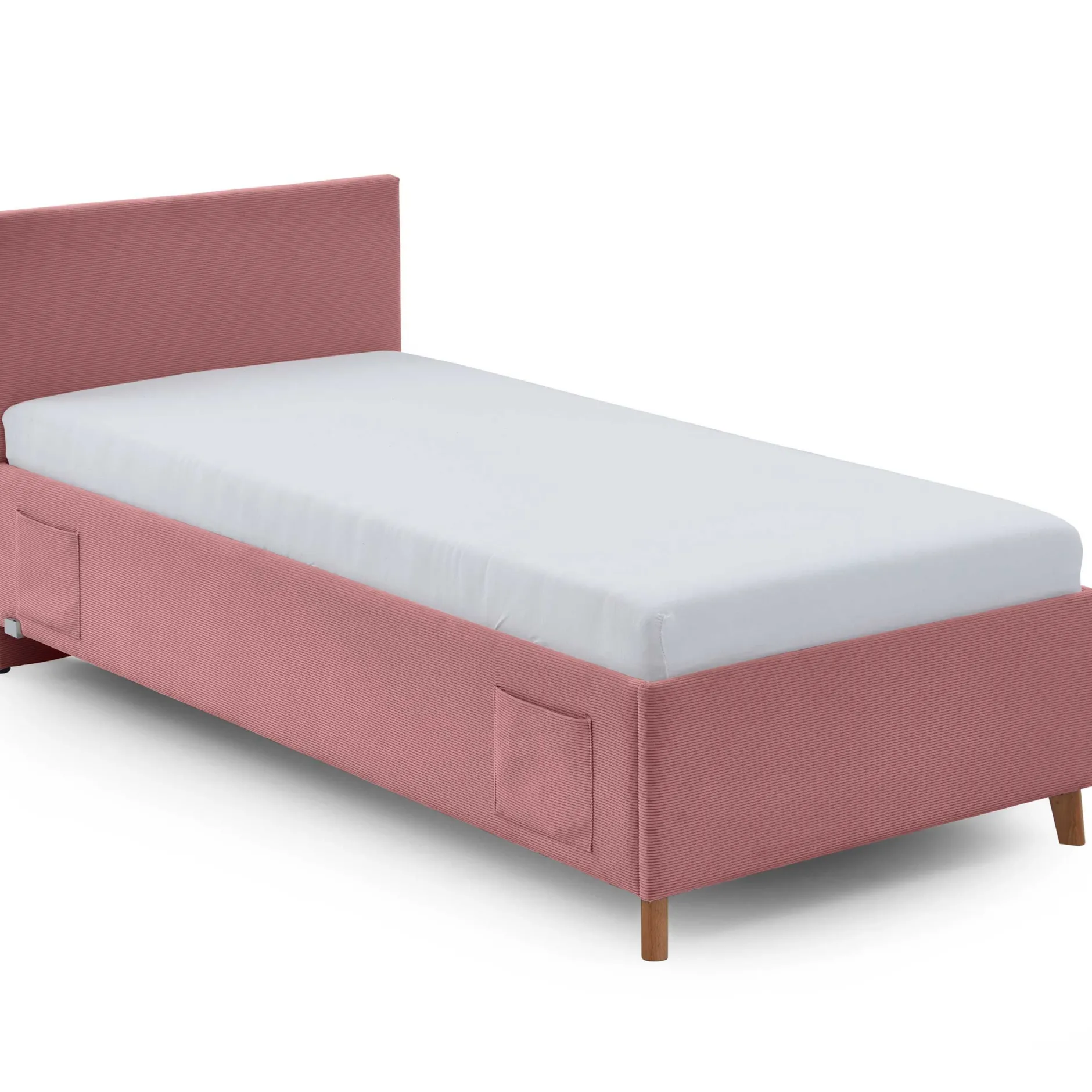 Einzelbett Cool | 90 x 200 cm | Rosa Design