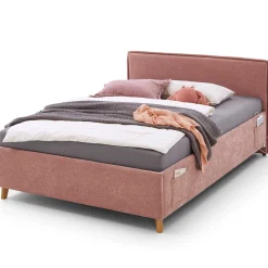 Einzelbett Ollie | 120 x 200 cm | Rosa Design