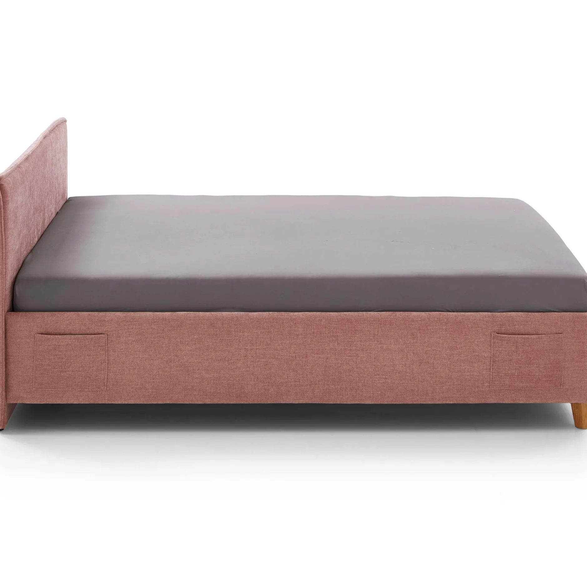 Einzelbett Ollie | 90 x 200 cm | Rosa Design