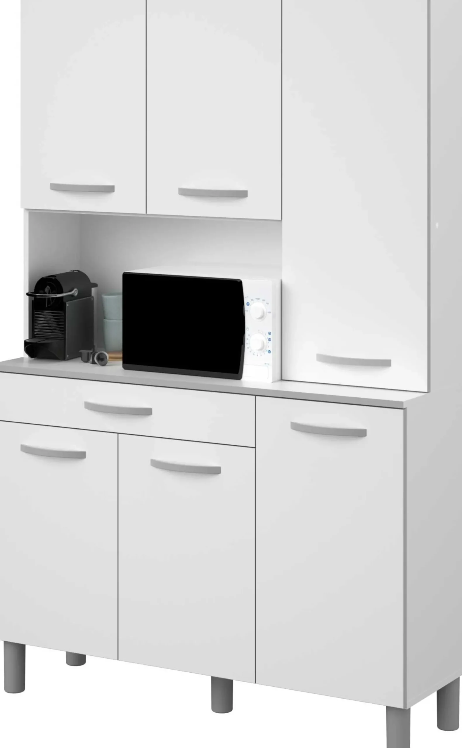Eko Buffetschrank mit 6 Türen und 1 Schublade - weiß