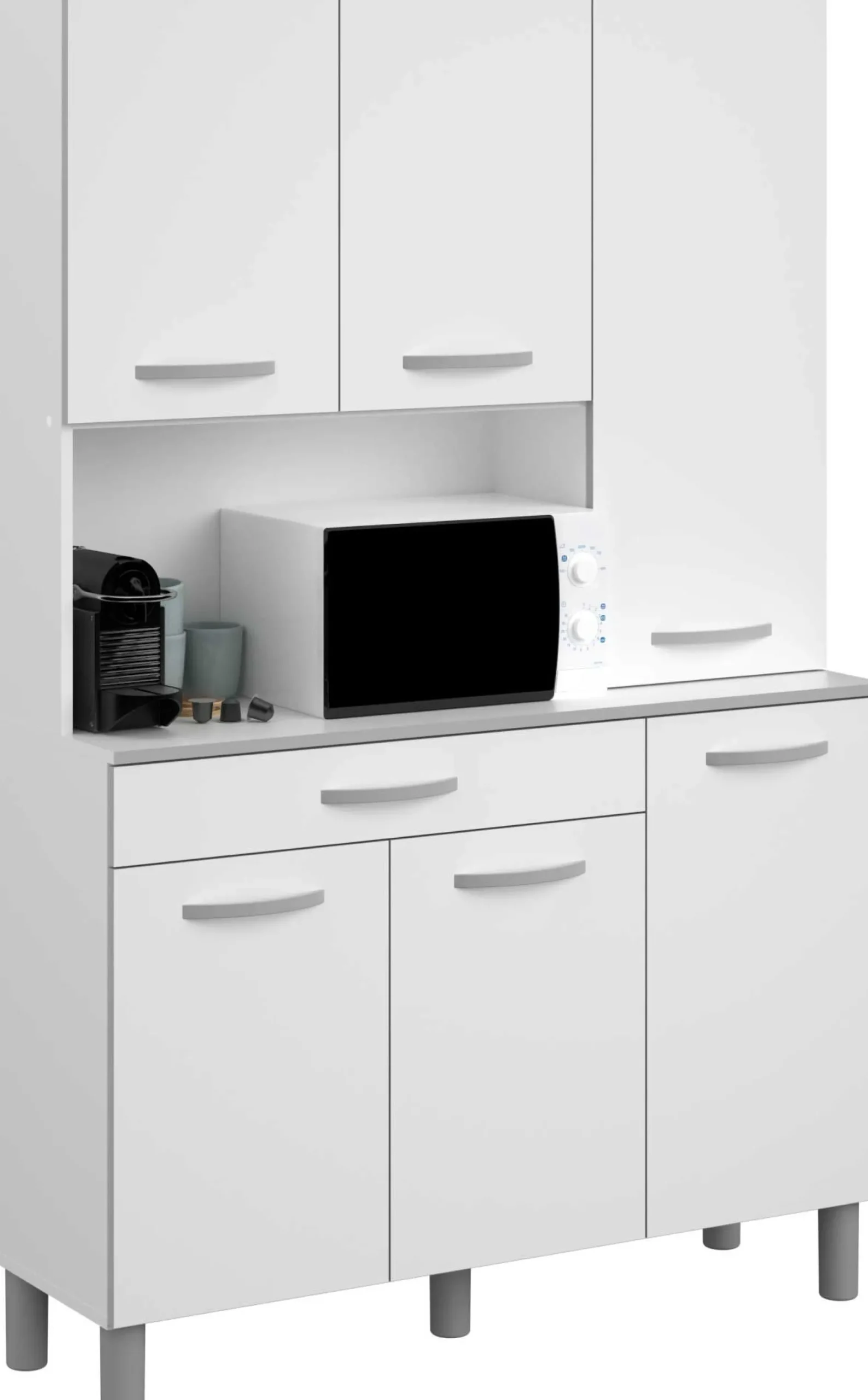 Eko Buffetschrank mit 6 Türen und 1 Schublade - weiß