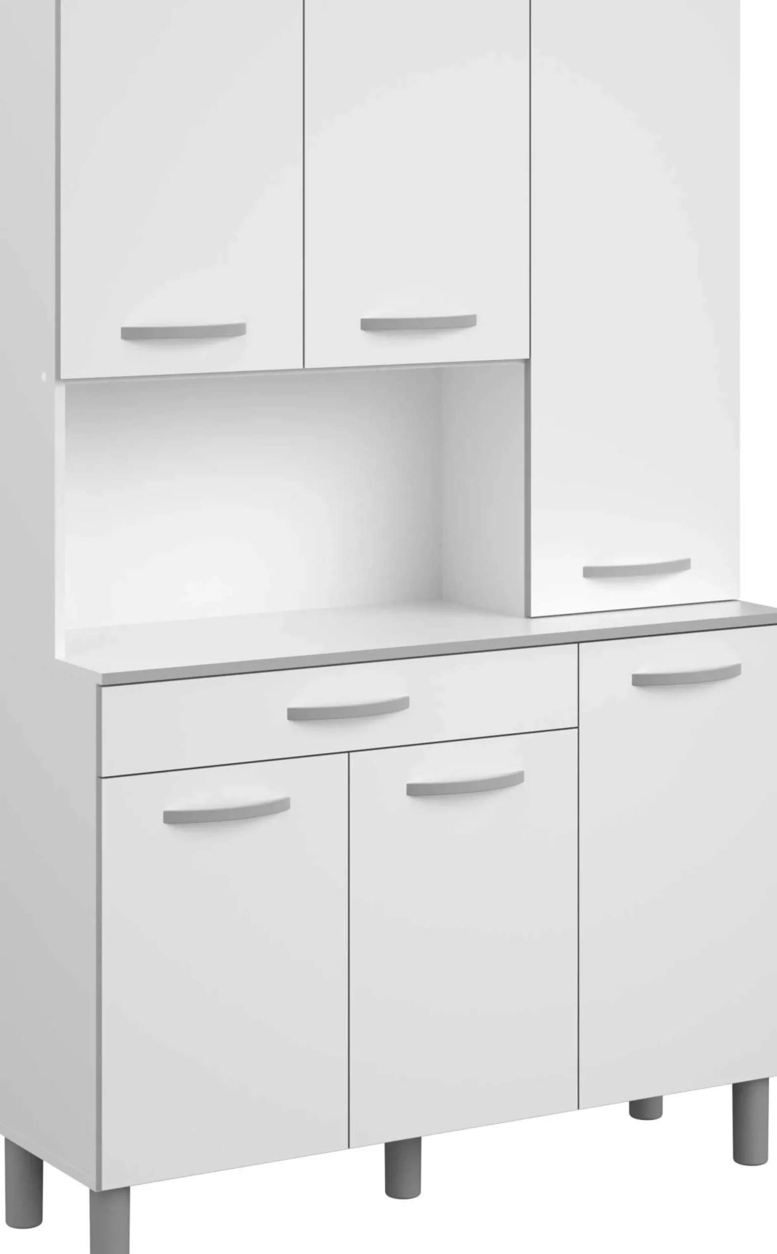 Eko Buffetschrank mit 6 Türen und 1 Schublade - weiß