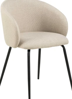 Eleanor Esszimmerstuhl - Stoff - beige